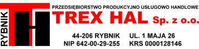 Logo firmy Trex Hal Rybnik